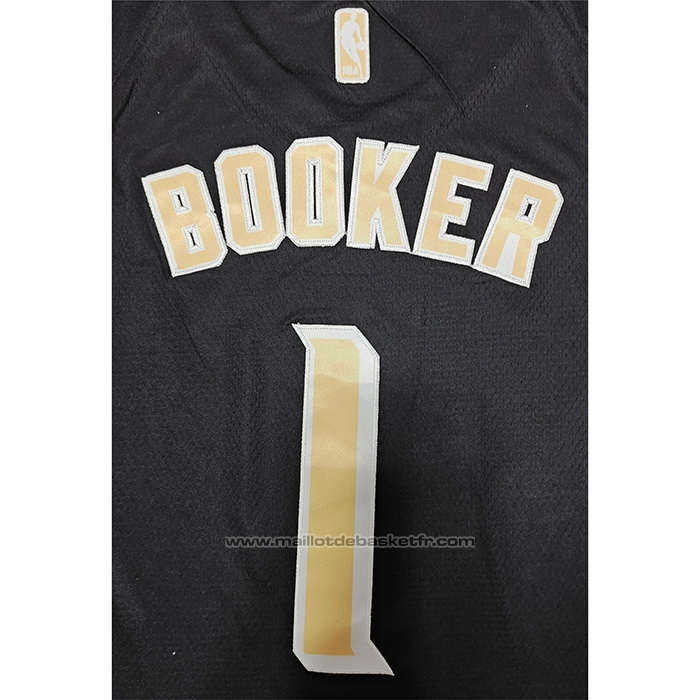 Maillot Phoenix Suns Devin Booker #1 Select Series Or Noir